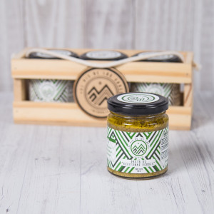 Al Pie De Los Andes - Porta Pastas De Madera Con 3 Pastas De 180 Grs